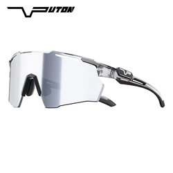 Photochromic Outdoor Sports Sunglasses for Men & Women - Fashionable Cycling, Running, Hiking, and Driving Eyewear (11)