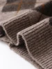 ZBZA Women's Diamond Knitted Cardigan Round Neck Long Sleeve Single-breasted Ribbed Trim Top Spring Summer New Slim Chic Sweater 6