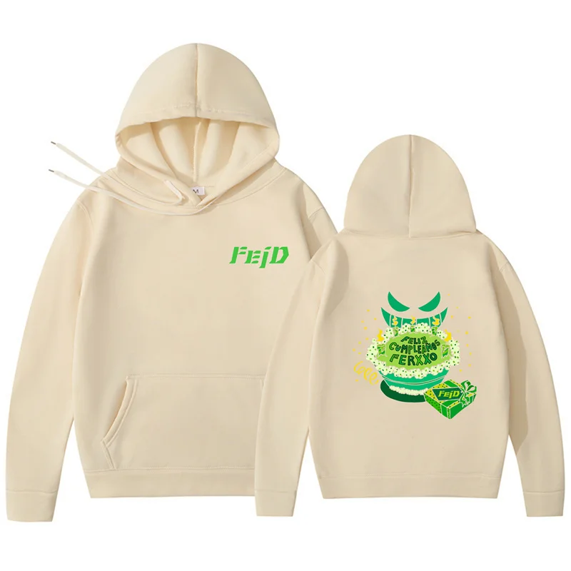 Feliz Cumpleanos Ferxxo Tour Hoodies Sweatshirt Hoodie Music Album Si No Me Dice Mor No Lo Quiero Jumper Feid Fans
