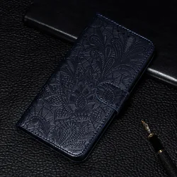 Leather Flip Wallet Case - Elegant Magnetic Closure and Multifunctional Design for Redmi Note 11S (Lace Black)