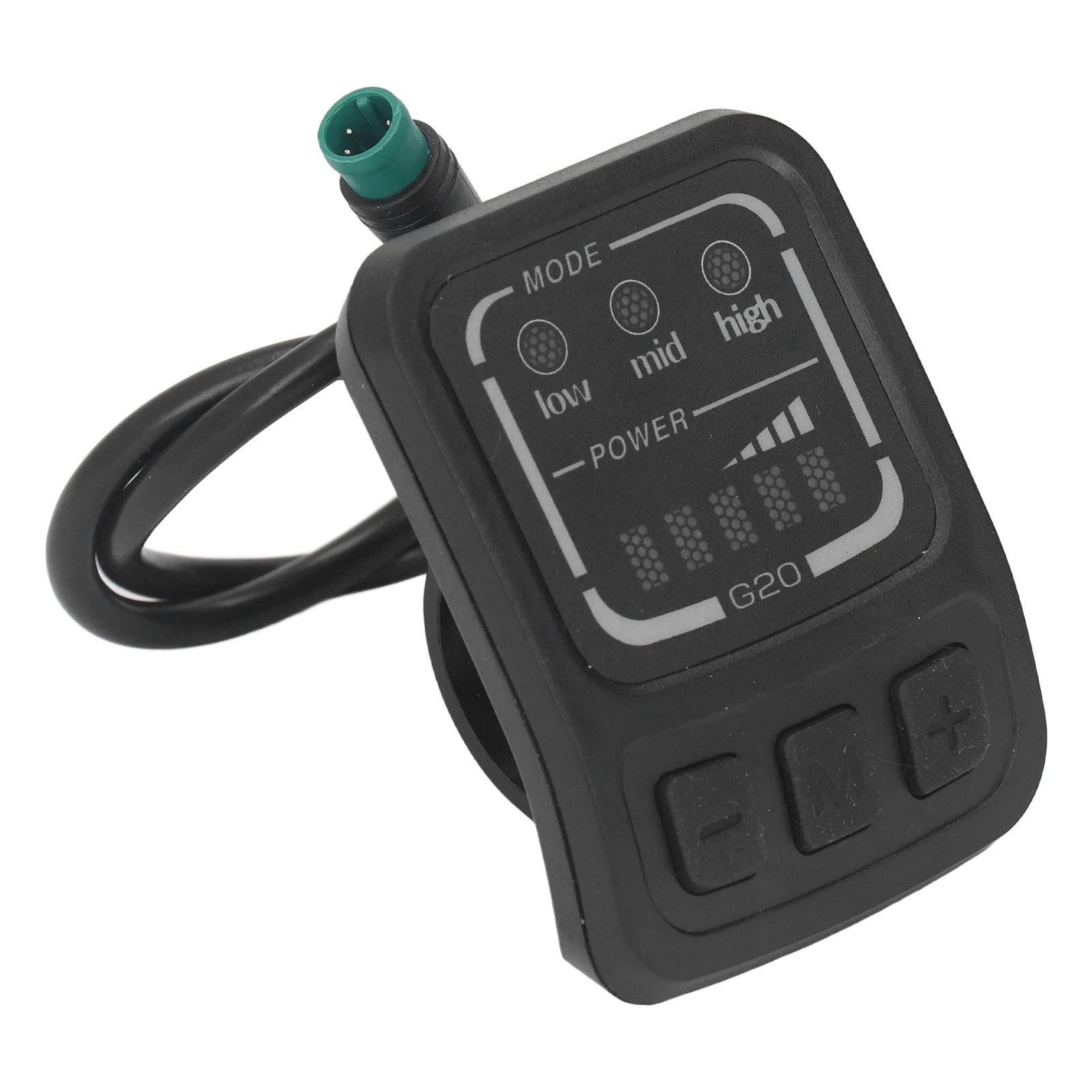 Description Picture 2 of itemG20 F Electric Bike LED Display ABS Lightweight Durable Electric Bike Scooter LED Display Easy Using with Waterproof Interface
