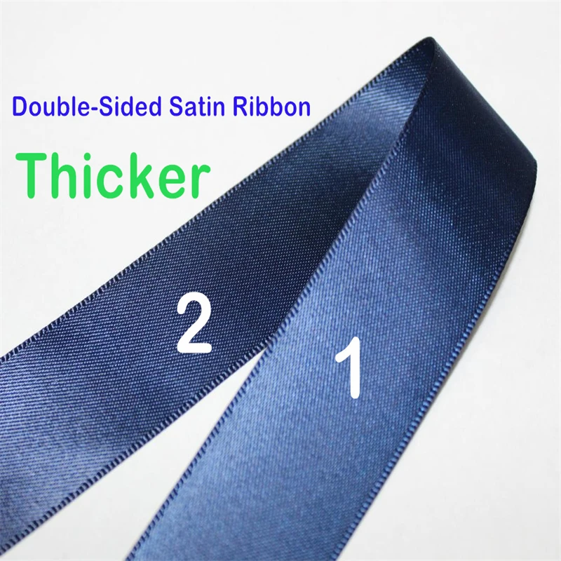 Polyester Satin Ribbon 6 9 13 16 19 22 25 28 32 38 50 57 63 75 89 100MM Width Double Face Single-Sided
