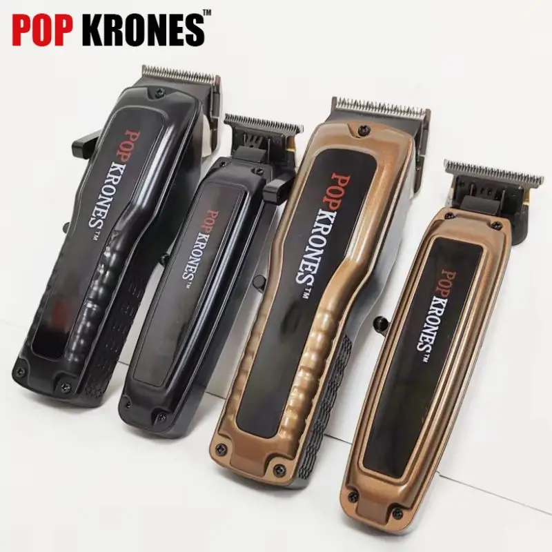 

2023 Brand New Gradient Oil Head Men's Hair Clipper Carbon Steel Blade 7000rpm Motor Hair Salon with Engraved Contour Trimmer