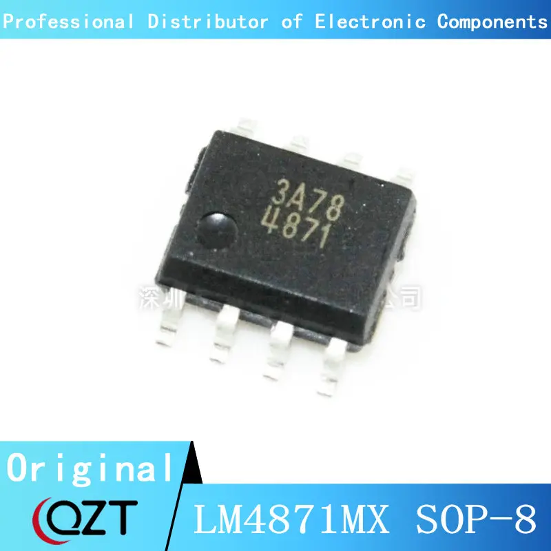 10pcs/lot LM4871MX SOP LM4871 LM4871M 4871 SOP-8 3W Audio Power Amplifier with Shutdown Mode chip New spot 10pcs lot new originai uc2845an uc2845 or uc2844an or uc2843an or uc2842an dip 8 current mode pwm controller new original ic