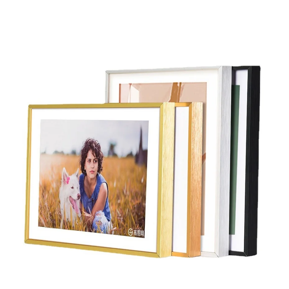 Vibrant Multi-Color Thick Metal Wall Art Photo Frame Collection