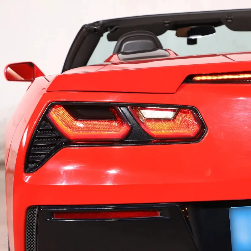 Corvette C7 Tail Light Blackout Covers 2014-2019 4