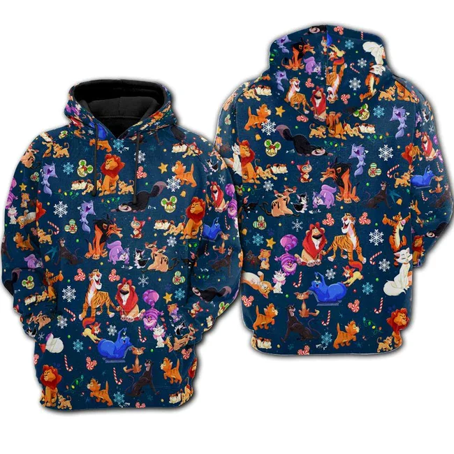 

Unifinz DN Hoodie DN All Cat Characters Hoodie 2022