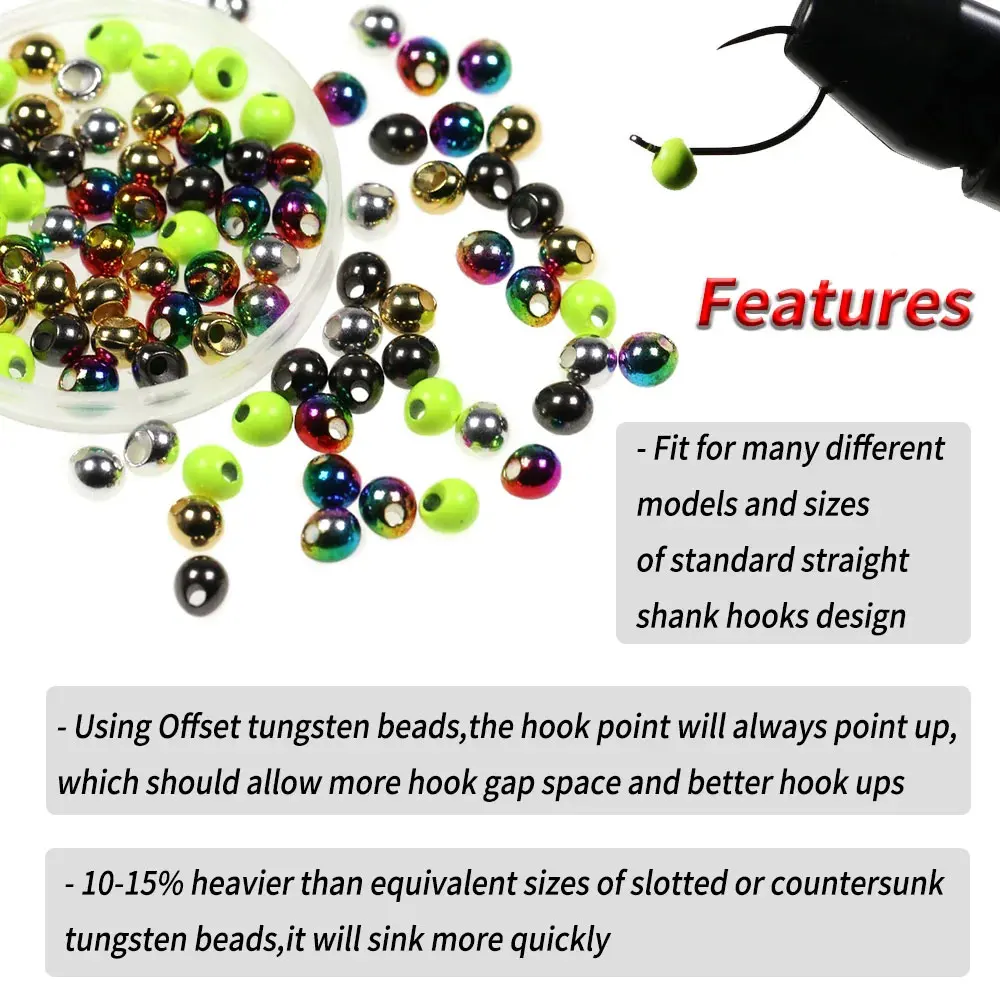 6 Ninfe Orecchio Lepre Con Perline Di Tungsteno Per Pesca Alla Trota. Troutflies UK, Dimensioni A Scelta, Fatte In UK.