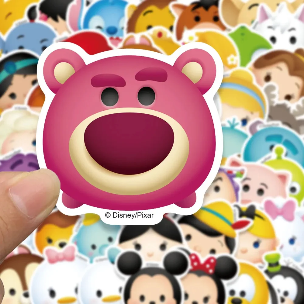 Disney-Kawaii Cartoon Stickers para Crianças, Tsum Tsum, Bonito