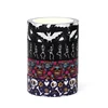 2024 NEW 1pc 10M Deco Bat Skull Black Cat Haunted House Halloween Masking Washi Tape for Scrapbooking Cute Journal Stationery 2