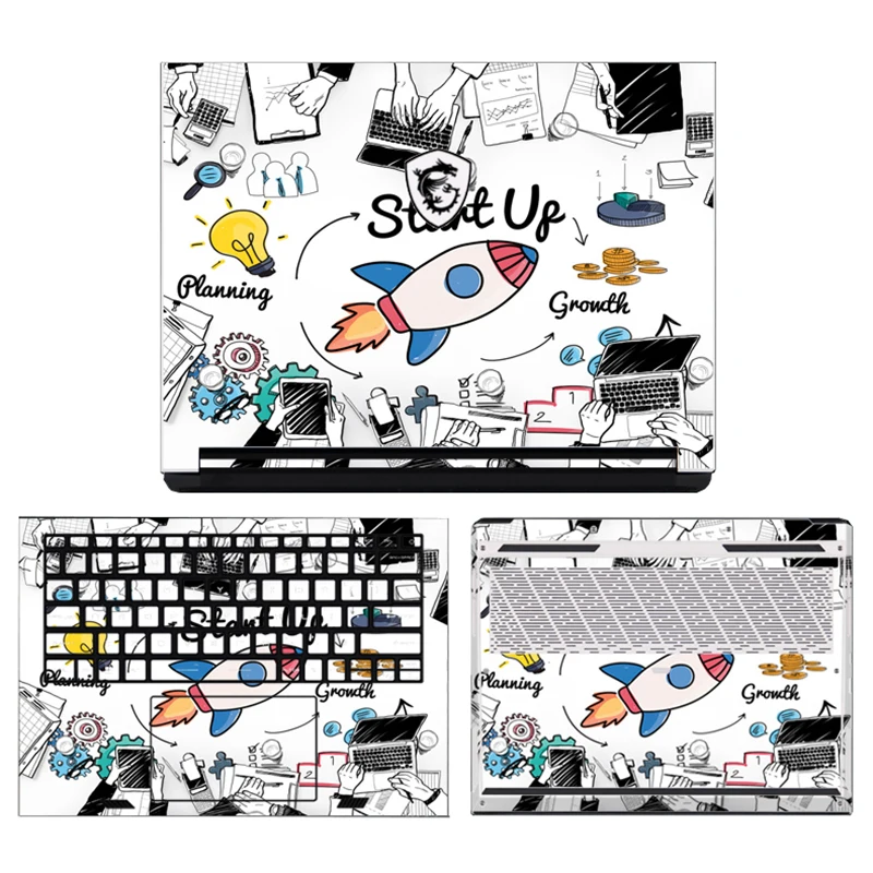 Laptop Stickers for MSI Stealth 16 Studio A1V Vinyl Skin for MSI Stealth 14 16 17 Studio A13V 15M B12UE Decal