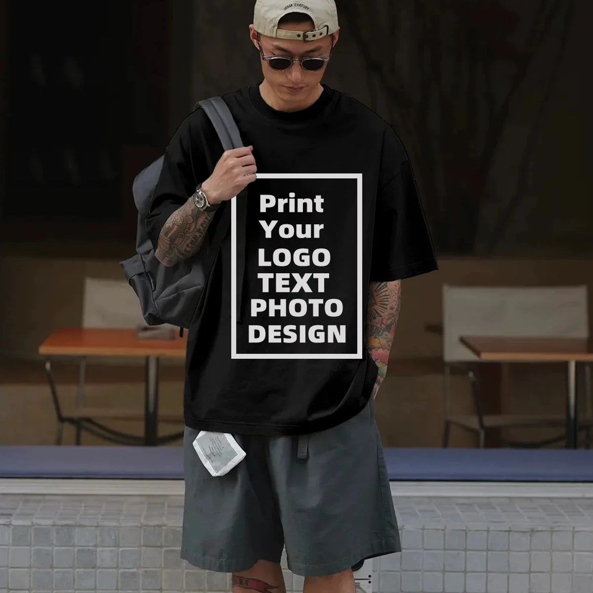 MAYATX Custom T-Shirts - Personalized Cotton Shirts For Men & Women, Add Your Own Text Or Design - View #2