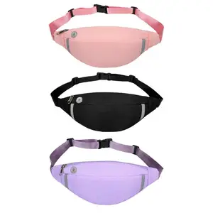 Waist Bag For Women Fanny Pack Oxford Fabric Travel Pouches Waterproof Running Belt Fashion Sports Waist Bag for Walking Cycling