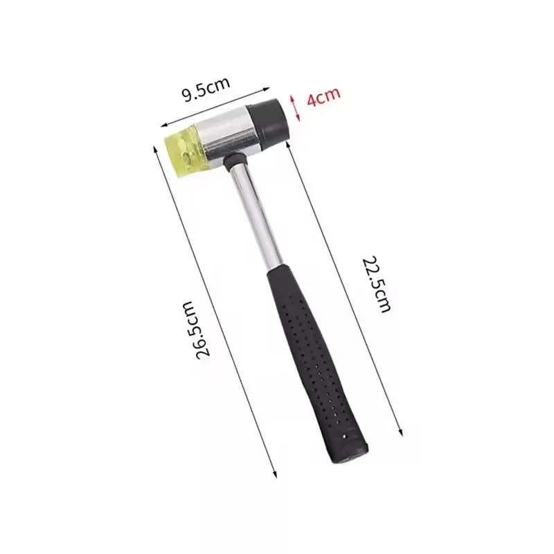 Multi-Size Nylon Head Hammer with Non-Slip Handle