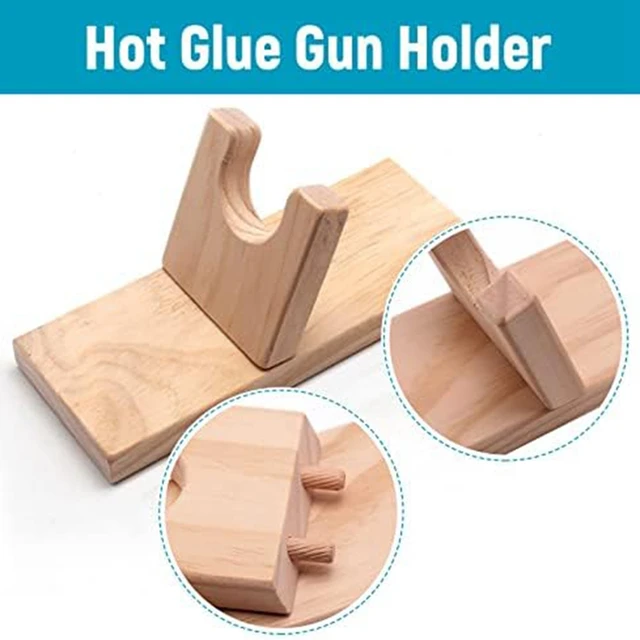 How To Make A Hot Glue Gun Holder