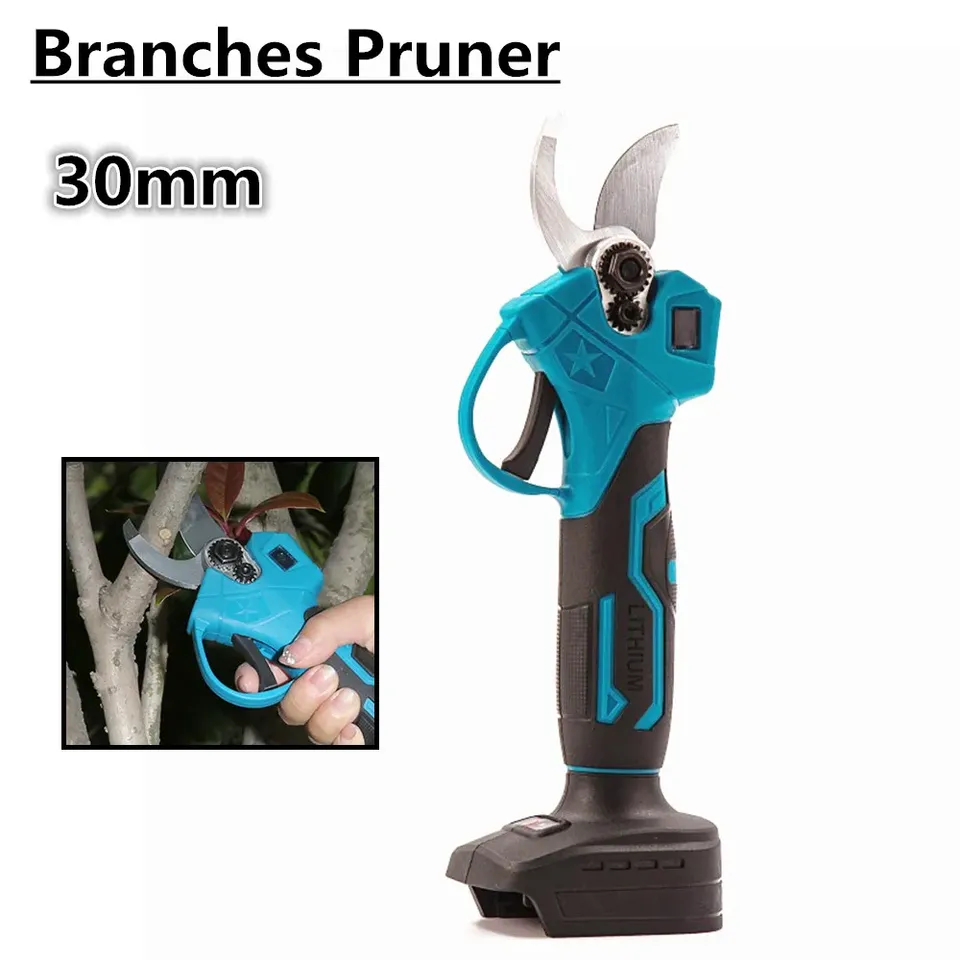 Electric pruning shears for trimming tree bonsai, branch cutter, electric tool, electric fruit tree pruning tool, gardening prun