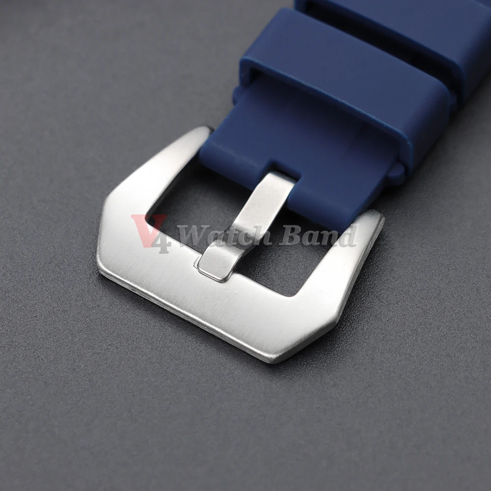 Deluxe Silicone Waterproof Sports Watch Band for Men - Universal Fit Wristband