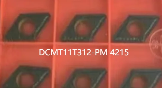카바이드 인서트 DCMT11T312-PM 4215, 오리지널 10 개