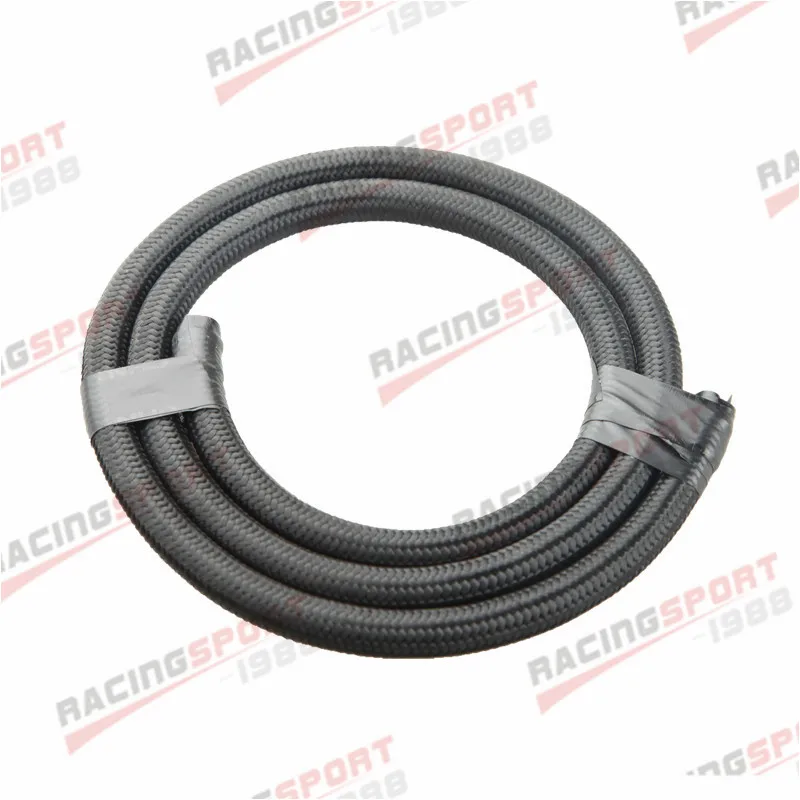 

Black Nylon Cover Braided 1500 PSI -16AN AN16 Oil Fuel Gas Line Hose 1M (3.3FT)