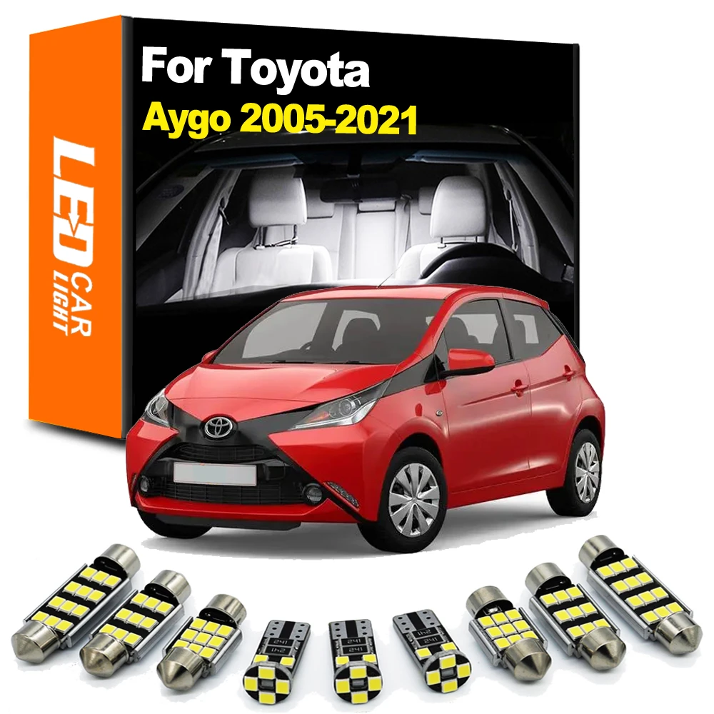 Zoomsee Interior Led Light Kit For Toyota Aygo 20052013 2014 2015 2017