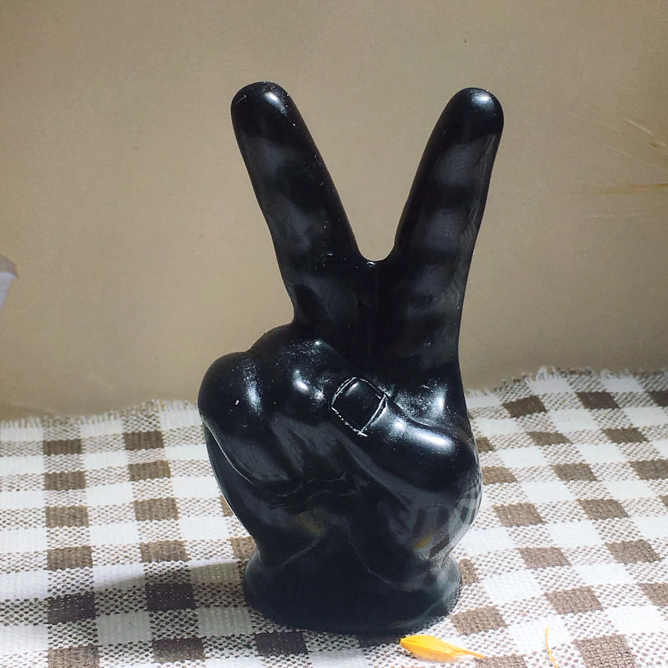 Black Obsidian Finger 2555