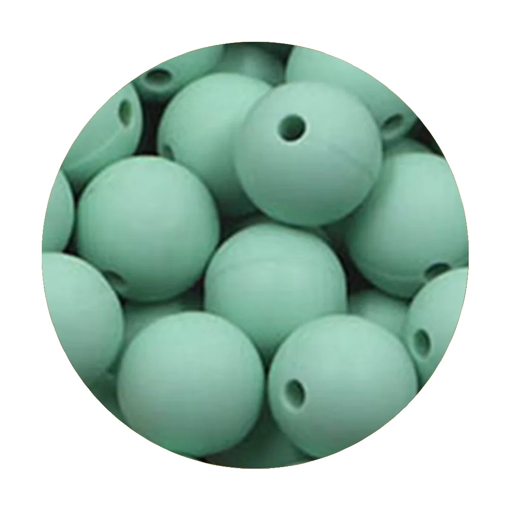 Assorted Silicone Beads for DIY Jewelry Making - 50 Pieces
