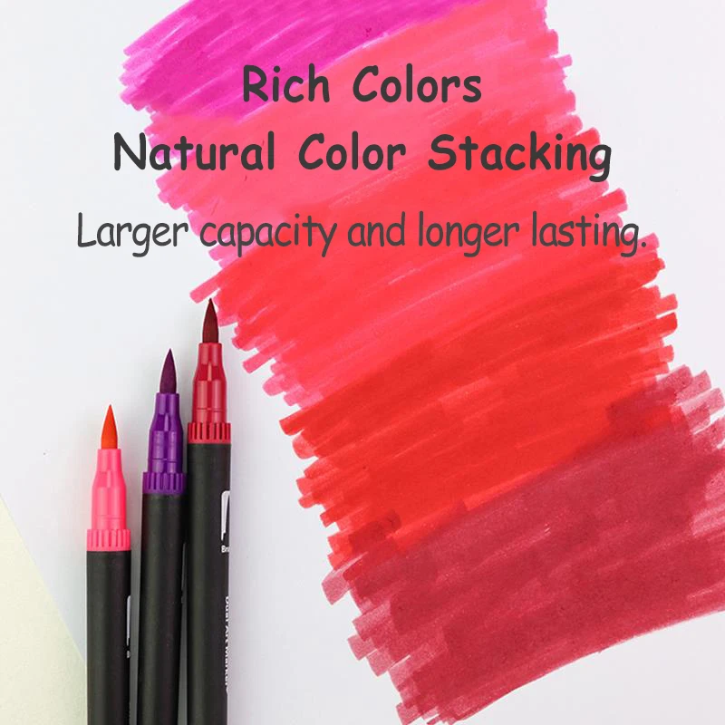 Double-Head Washable Color Markers 4