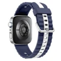 Midnight blue white