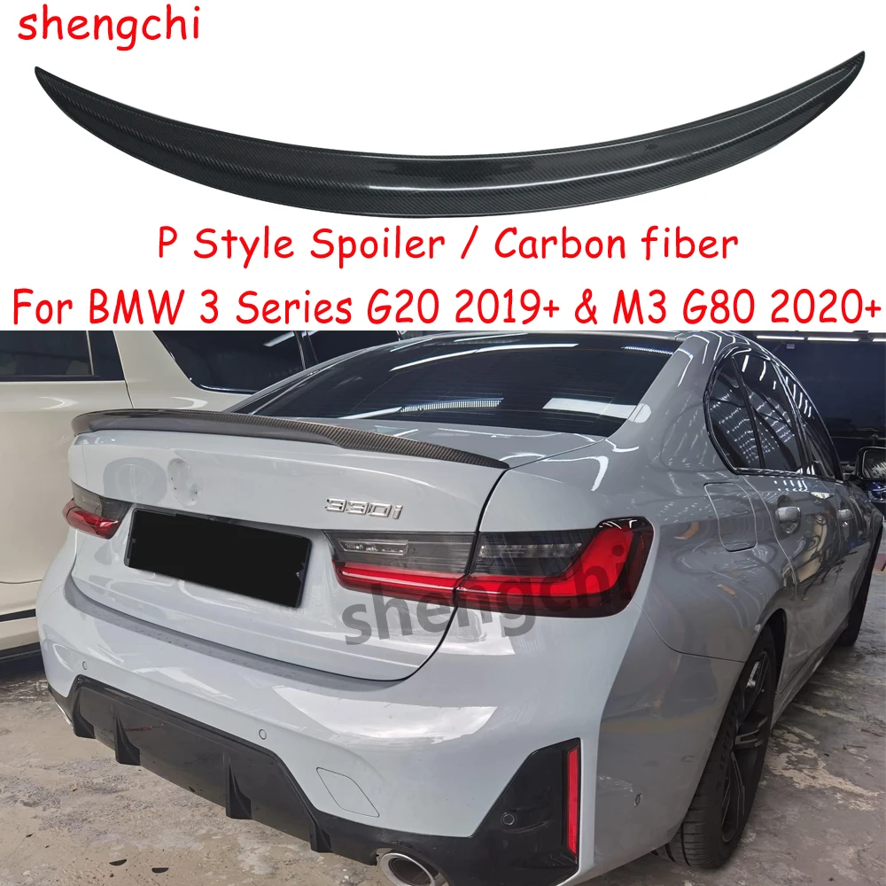 

G20 P Стиль углеродное волокно Φ для BMW 3 серии G20 & M3 G80 318i 320i 330i M340i 2019-2023