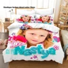 Like Nastya Bedding Set Single Twin Full Queen King Size Bed Set Adult Kid Bedroom Duvetcover Sets Like Nastya parure de lit Bed 1