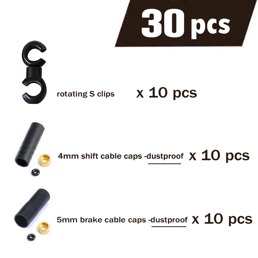 12 Attaches De Câble Shimano NOS – Serre-câbles Vélo, Plastique, Ancien Stock