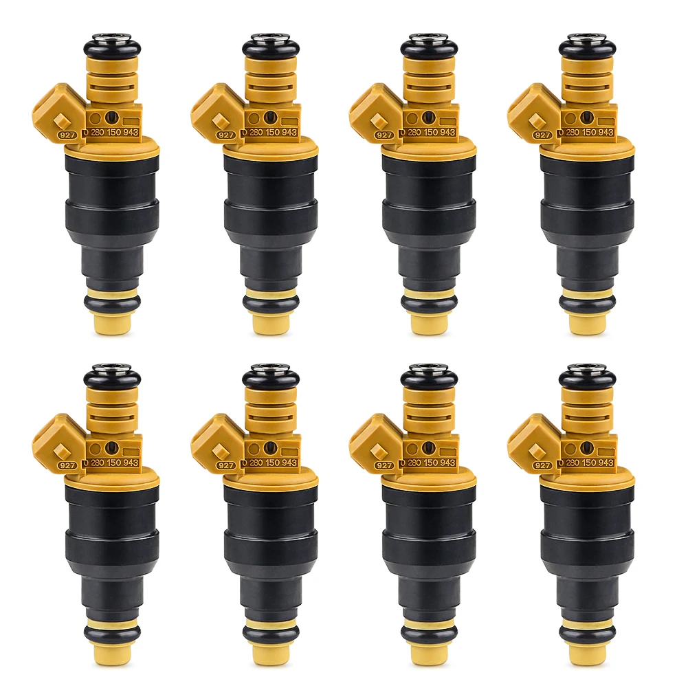 

8Pcs Car Fuel Injector Flow Matched Bosch 0280150943 High Quality Fuel Injector Nozzle For Ford Lincoln 4.6L 5.0L 5.4L 5.8L V8