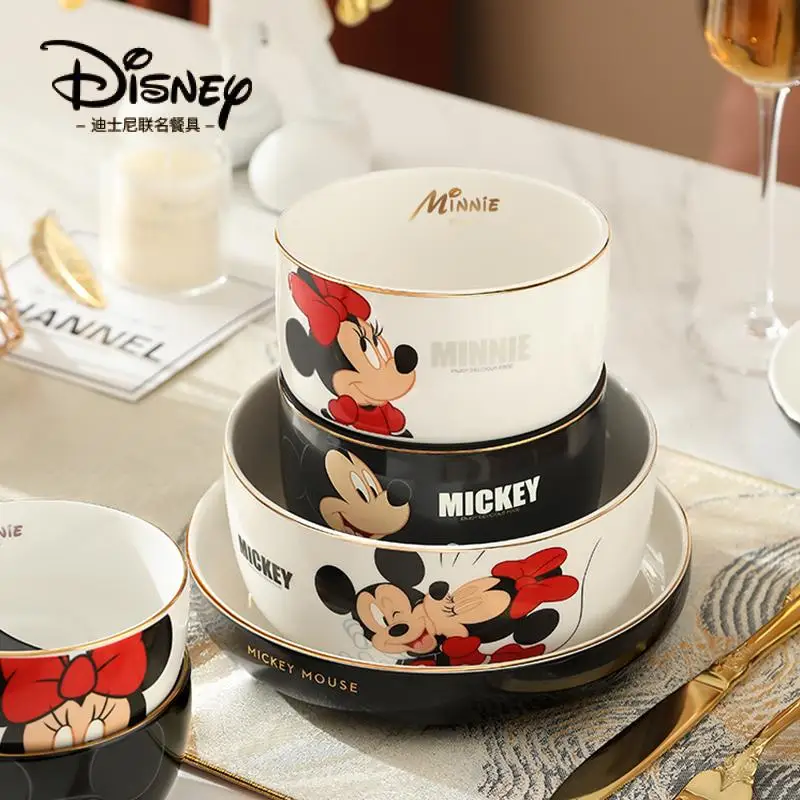 Disney Anime Mickey Mouse Minnie Mouse Measuring Cup With Scale High  Temperature Resistant Household Milk Cup - AliExpress