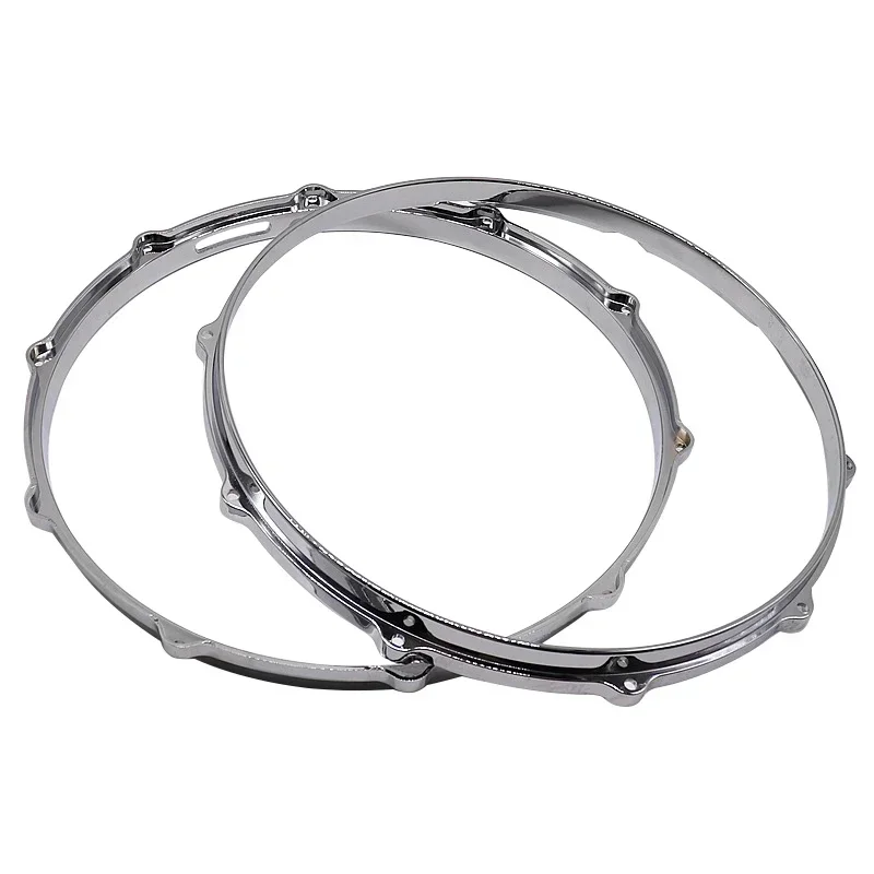 

Color Aluminum Drum 14 10 Drum Hoop Inch Alloy Silver Snare Pair 1 Hole Die-cast Rim