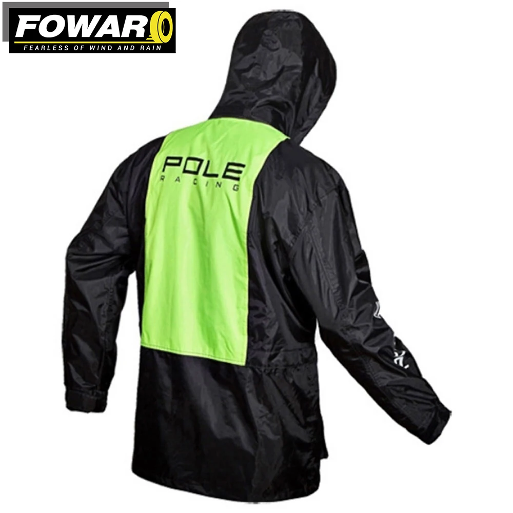 Motorcycle Raincoat Reusable Motorcyclist Protective Gear Top And Bottom Set Men Breathable And Comfortable