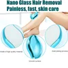 Hair Removal Stone Depilatory Gum Eraser Scrub Netscroll Painless Epilator Beauty Woman Body Crystal Epilator Nano Version 2