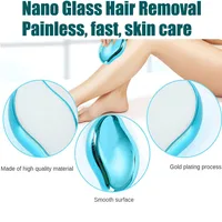 Hair Removal Stone Depilatory Gum Eraser Scrub Netscroll Painless Epilator Beauty Woman Body Crystal Epilator Nano Version 2