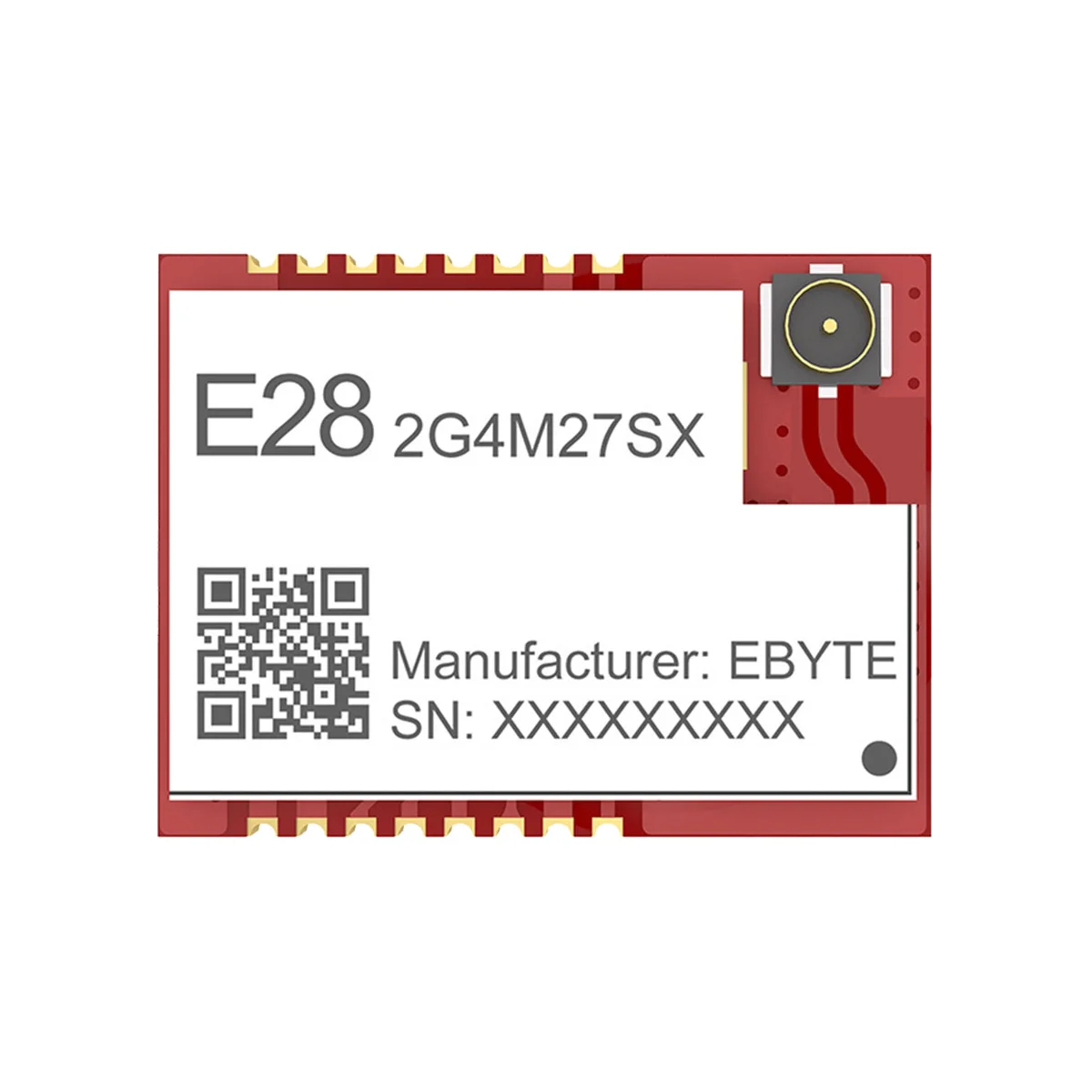 

SX1280 беспроводной радиочастотный модуль CDSENET E28-2G4M27SX 27 дБм 8KM совместимый высокоскоростной Lora SMD IPEX PA + LNA GFSK FLRC