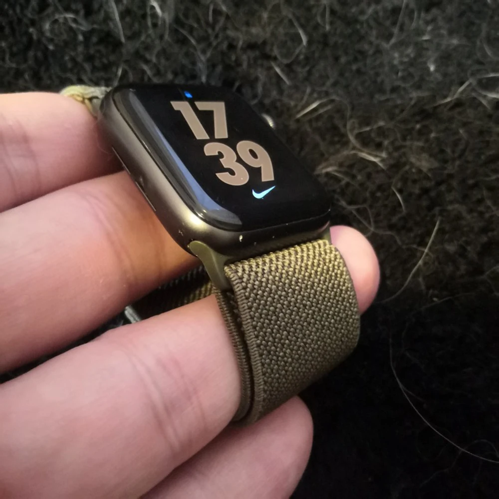 Enhanced Nylon Knitted Elastic Watch Strap Bracelet