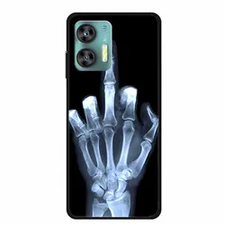 Sleek Black Silicone Shockproof Phone Case - Soft Protective Cover for Oukitel C36 (B06.CH.19)