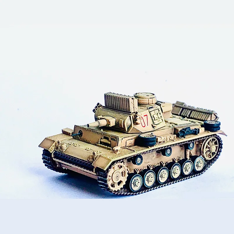 

No.3 Tank N-Type DAK 501st Heavy Armored Battalion Tunis 1942-43 Plastic Model 1:72 Scale Toy Gift Collection Display Decorative