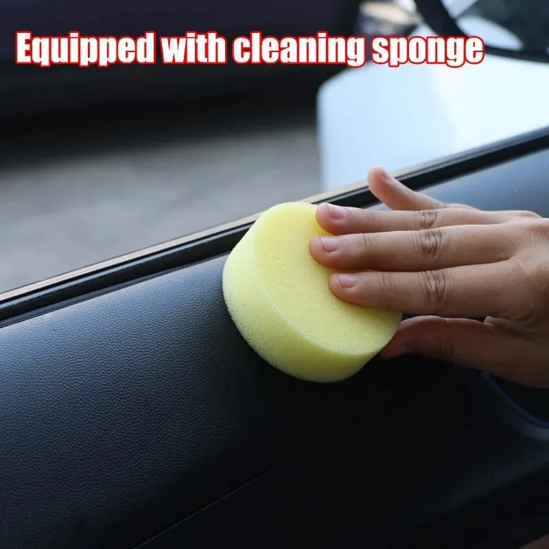 Car Refurbished Cream Instant Leather Repair Kit for Car Seats Restoration & Revive Interior Dashboard Plastic Upholstery Care