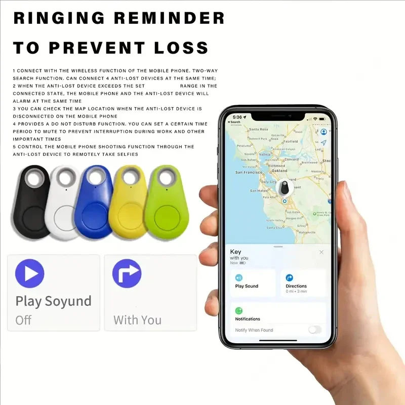 GPS Smart Anti Loss Tracker Real Time Tracking Device