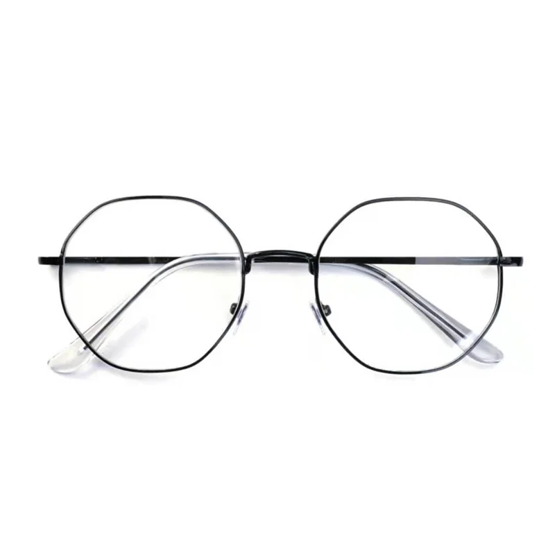 Ultra-Light Polygon Frame Reading Eyewear Women Men Anti-blue Light Glasses Fashion Female Eyewear Shades Flat Mirror Eyeglasses