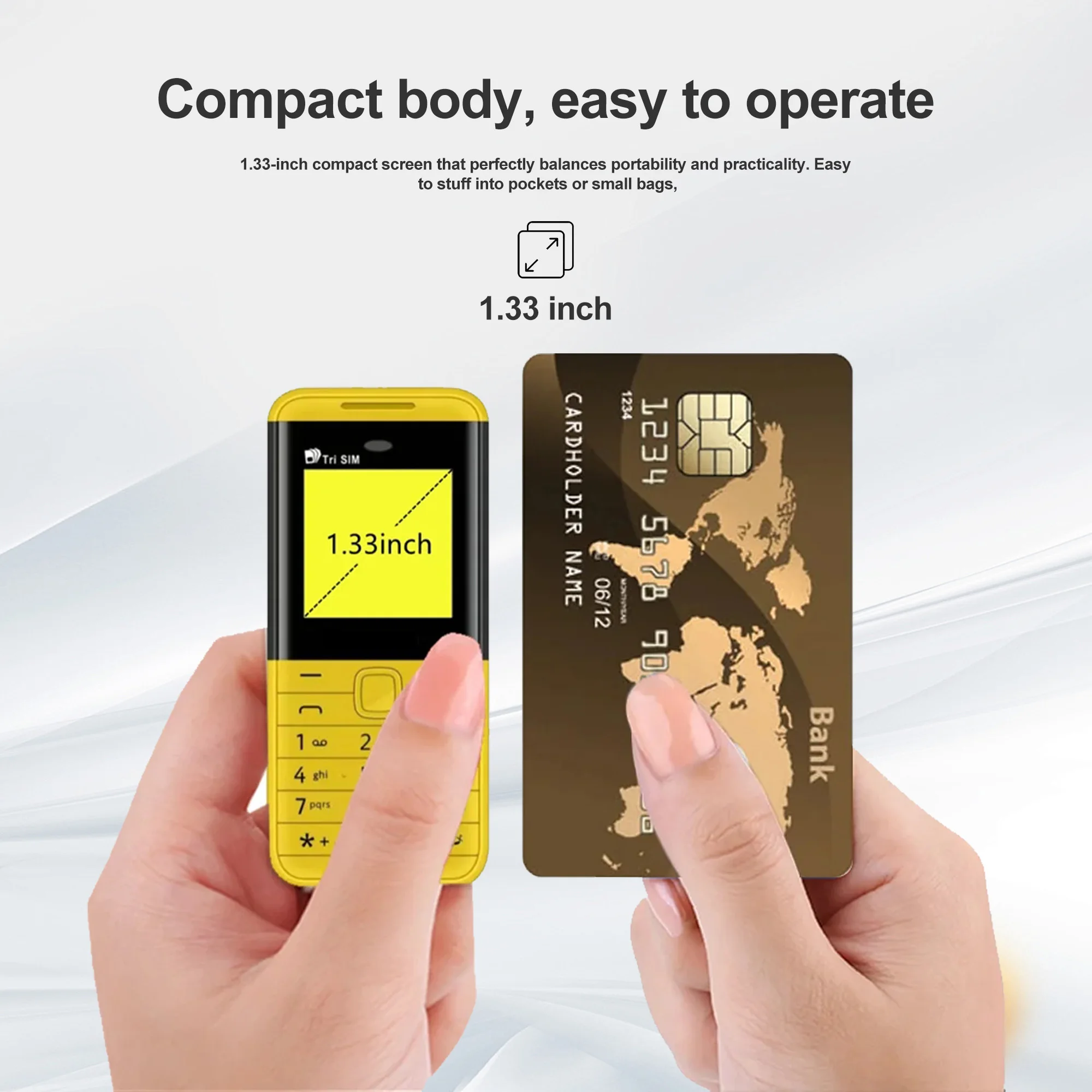 SERVO BM5310 Mini Mobile Phone 2G GSM Magic Voice Bluetooth Call Blacklist Speed Dial MP4 FM Radio Small Cellphone 3 SIM Standby