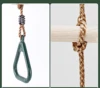 Children Exercise Fitness Rings Home Entertainment Ring Outdoor Sports Swing Indoor Trend Physical Toy Cotton Linen Swing 4