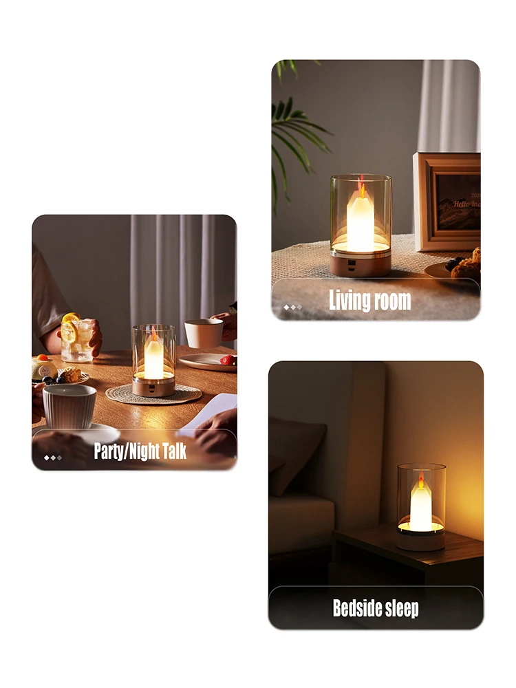 Hand Sweep Infrared Induction LED night Light USB Indoor Lighting Coffee Bar Bedroom Bedside Study Table Lamp Charged Atmosphere nursery night light