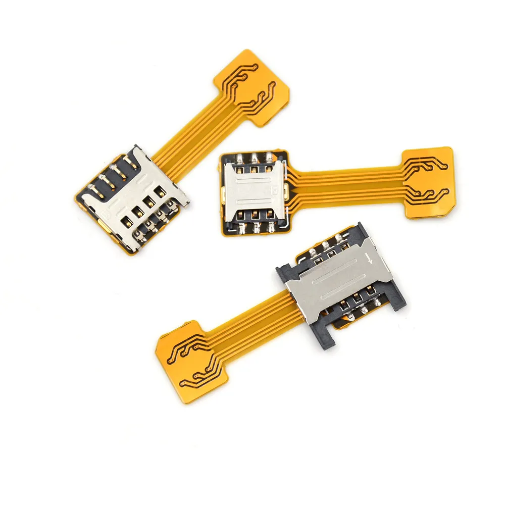 Hybrid Dual Sim Card and Micro SD Extension Adapter