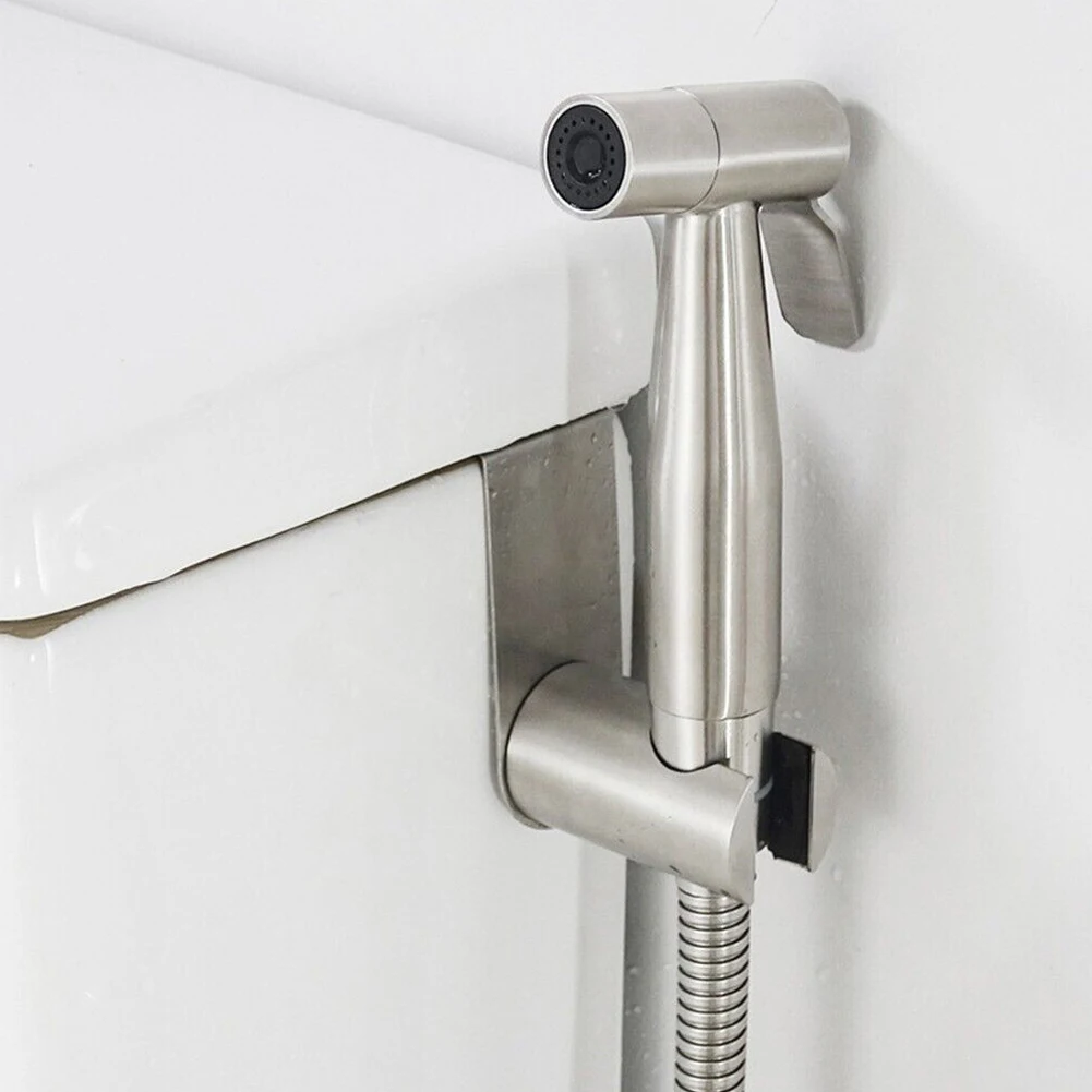 

Bidet Sprayer Holder Toilet Bathroom Attachment Hanging Bracket For Bidet Shower Wand Shower Head Holding Bathroom Accessories