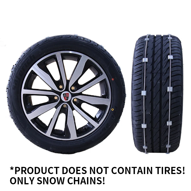 Invisible Anti-skid Chain Universal Car SUV Off-road Vehicle Snow and Ice Tire Anti-skid Chain Steel Tire